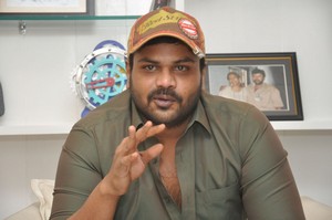Manoj Interview Stills at Attack Movie